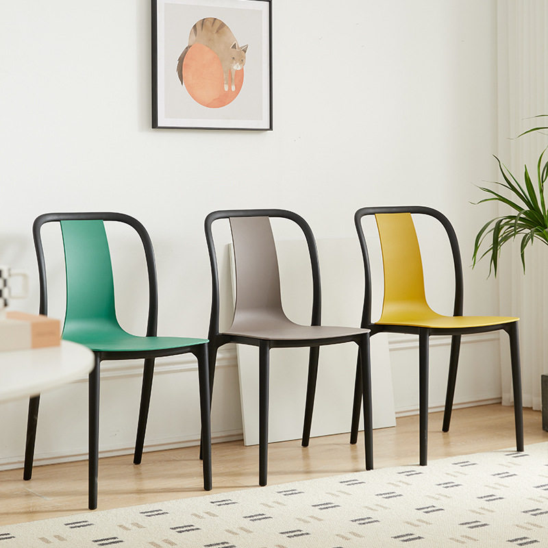 创意书桌椅成人休闲塑料椅子