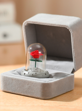 光遇周边王子同款玫瑰花摆件礼物