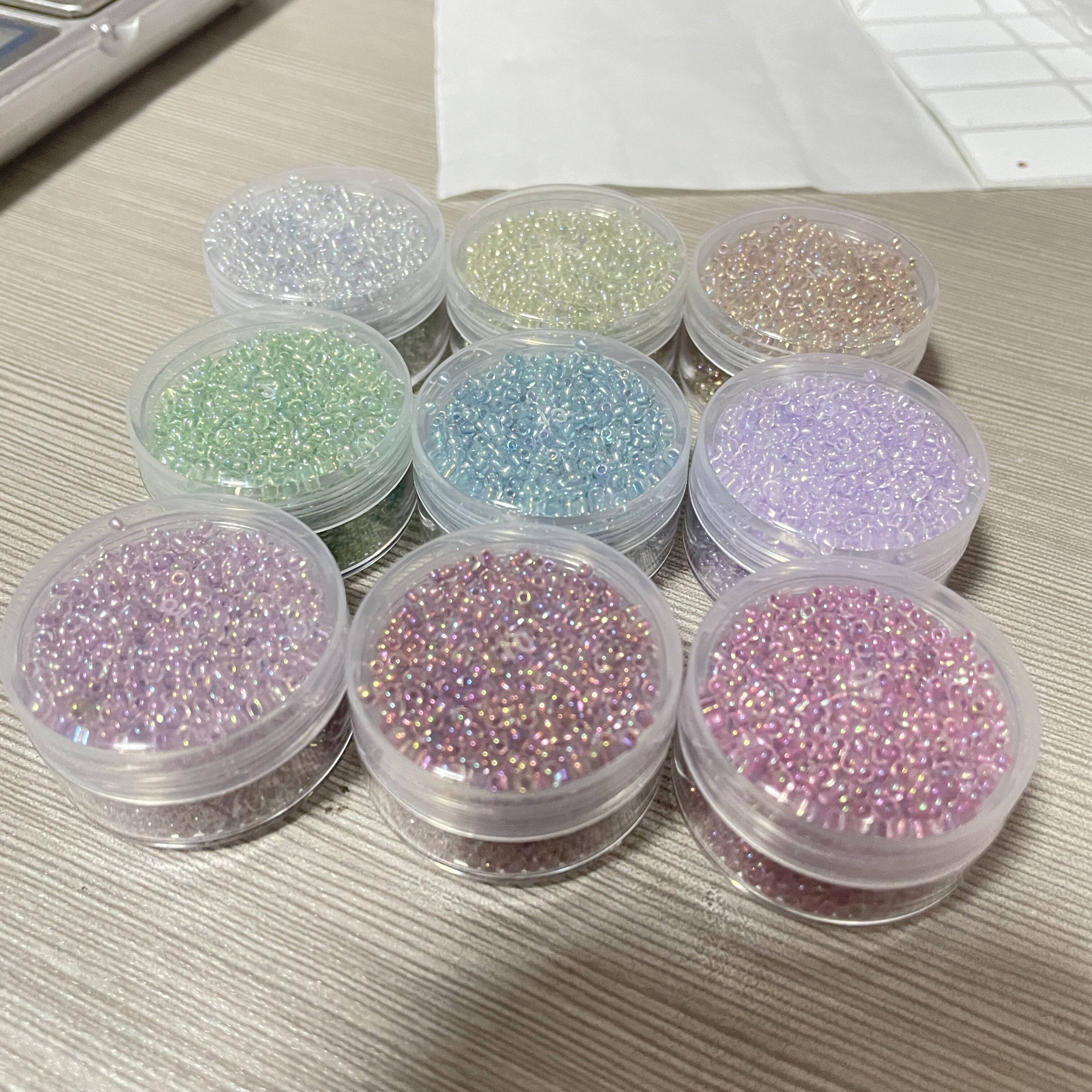 高优质超优2mm金葱粉透芯幻彩