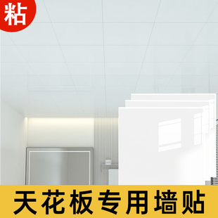 老房子顶贴天花板贴纸自粘屋顶棚顶房顶吊顶装饰遮丑脱落修补自装