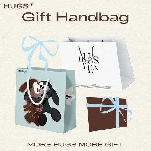 HUGS【单拍不发货】礼物手袋购物袋纸袋可循环使用