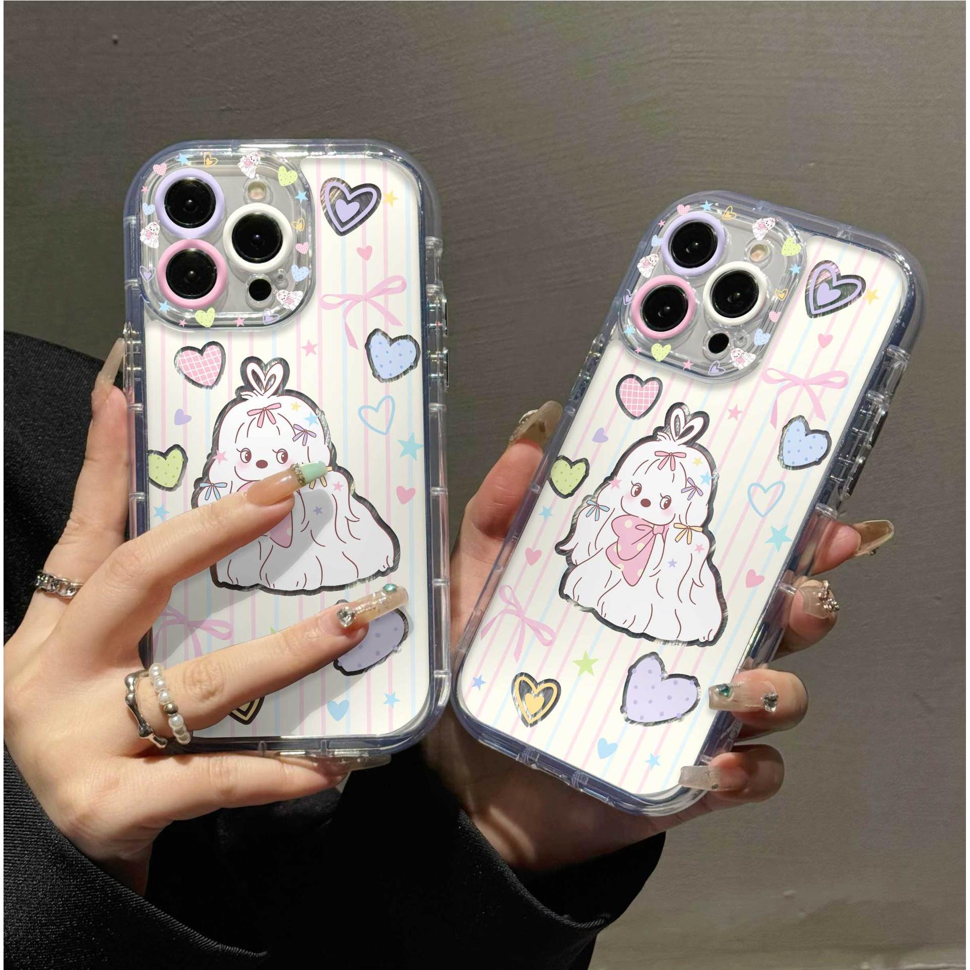 可爱西施犬适用苹果15手机iphone16promax手机壳1213华为荣耀防摔