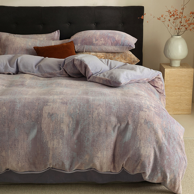 牛奶绒四件套加厚冬季双面绒被套