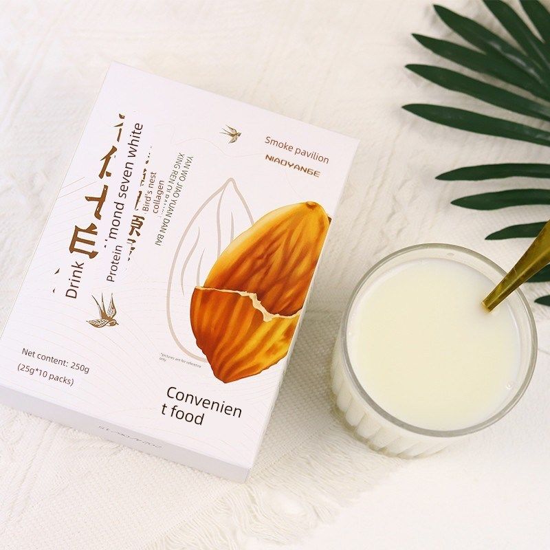 燕燕阁燕窝杏仁七派饮X料营养代餐,咖啡/麦片/冲饮,杏仁粉,淘宝优惠券,粉丝福利购,淘宝优惠卷