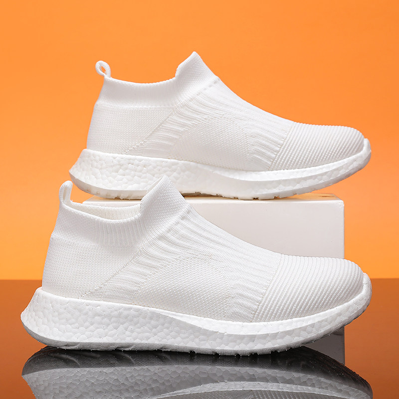 多运动走路鞋春秋袜子鞋薄款网面爆米花软底休闲运动透气飞织鞋,流行男鞋,健步鞋,淘宝优惠券,粉丝福利购,淘宝优惠卷