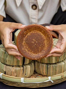 云南叶子红糖纯正甘蔗老红糖月子古法红糖纯正蔗糖天然纯手工蔗糖