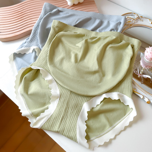 大码孕妇内裤高腰托腹高弹不勒度孕中晚期舒适透气纯棉抑菌档短裤