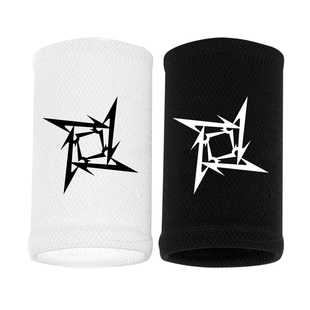 Megadeth护腕麦格戴斯乐队重金属摇滚朋克吉他KISS加压护手腕腕带