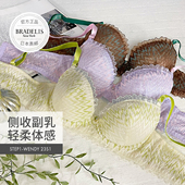 bradelis new york小胸聚拢蕾丝内衣调整可替换肩带文胸罩女1阶段