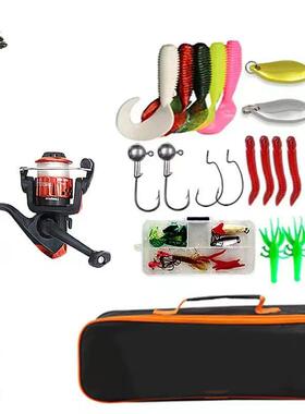 Fishing Pole Set Full Kits With Telescopic Fishing Rod And S