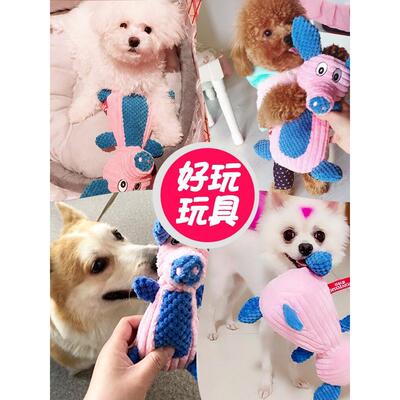 dog toys sound bite resistant gold hair boredom artifact玩具