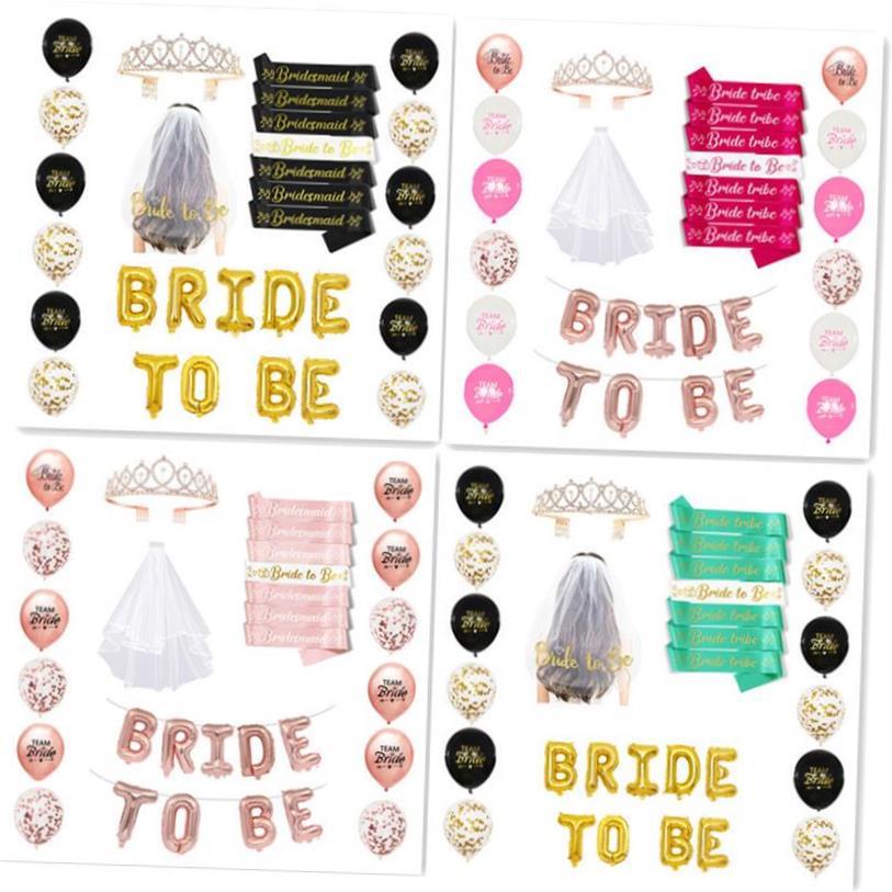 Bridal Shower Decoration Set Bachelorette Party Bride to Be