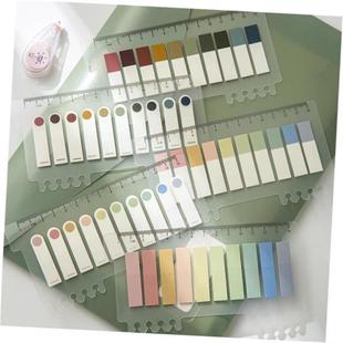 index sticky label highlight notes索引贴标贴 sticker morandi