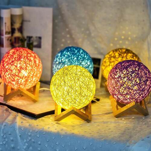 christmas night light bedroom bedside lamp creative