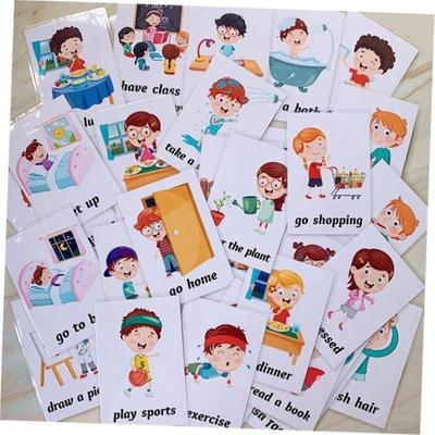Kids Learn English Word Card Flashcards