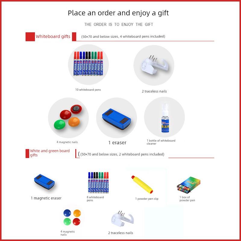 whiteboard hanging teachin magnetic白板1米*2米一米二x0.8写字