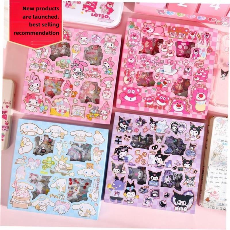 24sanrio sticker cinnamoroll kuromi stickers bear cute贴纸p