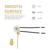 Durable Innovative Wood Metal 2Pcs Switch And Pull Ceiling