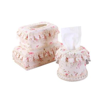 Household cloth art napkin holder sitting room tissue box