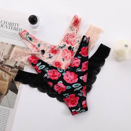 Sexy Sports Panties Ms Underpants Seamless Thong G String 裤