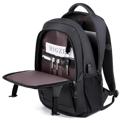 Shoulder Bag for Men School Bags Tote Backpack Black Travel