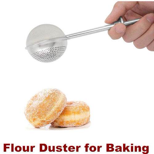 Flour Duster for Baking Powdered Sugar Shaker Duster
