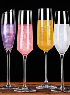 Household glass champagne glass red wine glass goblet 红酒杯