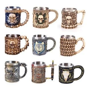 Cup Water Mug Christmas Cup万圣节圣诞节水杯 Halloween Skull