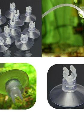 10pcs/Lot Plastic Aquarium Suction Cup Holder Fish Tank Suck