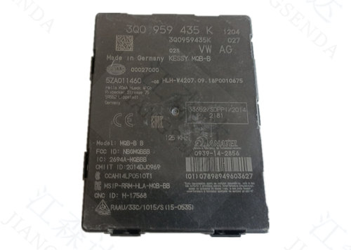 途岳途观L高7蔚揽迈腾B8CC舒适进入电脑一键启动模块3Q0959435K