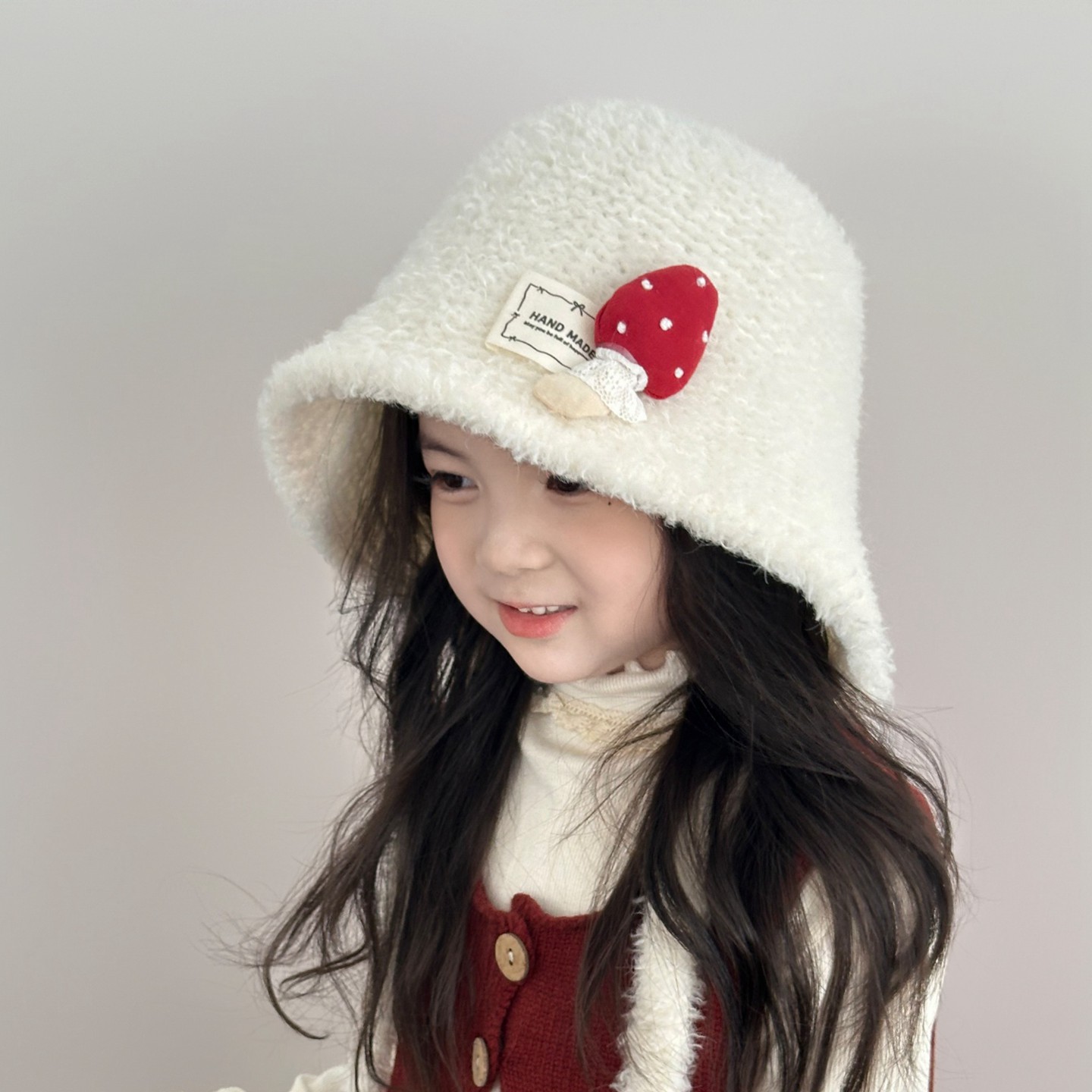 儿童帽子秋冬季男童女孩针织帽