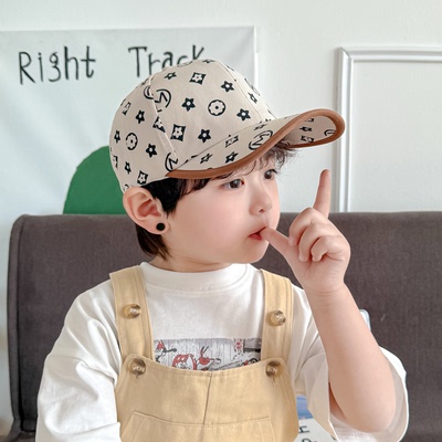 春秋帅气棒球帽宝宝潮流遮阳帽