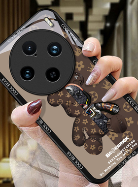 适用vivoX100pro手机壳V2324A的手机套X100pro新款vivo保护套防摔软壳硅胶玻璃男女款网红可爱情侣卡通超薄全