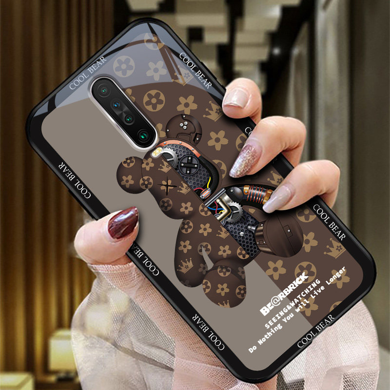 适用redmi红米k30手机壳5g手机套的保护套新款防摔软壳硅胶男女款玻璃