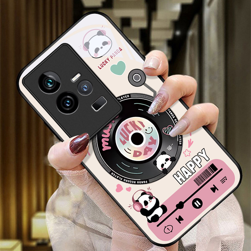 新款玻璃时尚高级感卡通可爱欧美