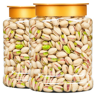 新货原色开心果罐装大颗粒无漂白坚果干果特产零食炒货