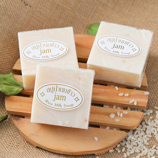 Thailand JAM Rice Milk Soap Original  Handmade Whitening