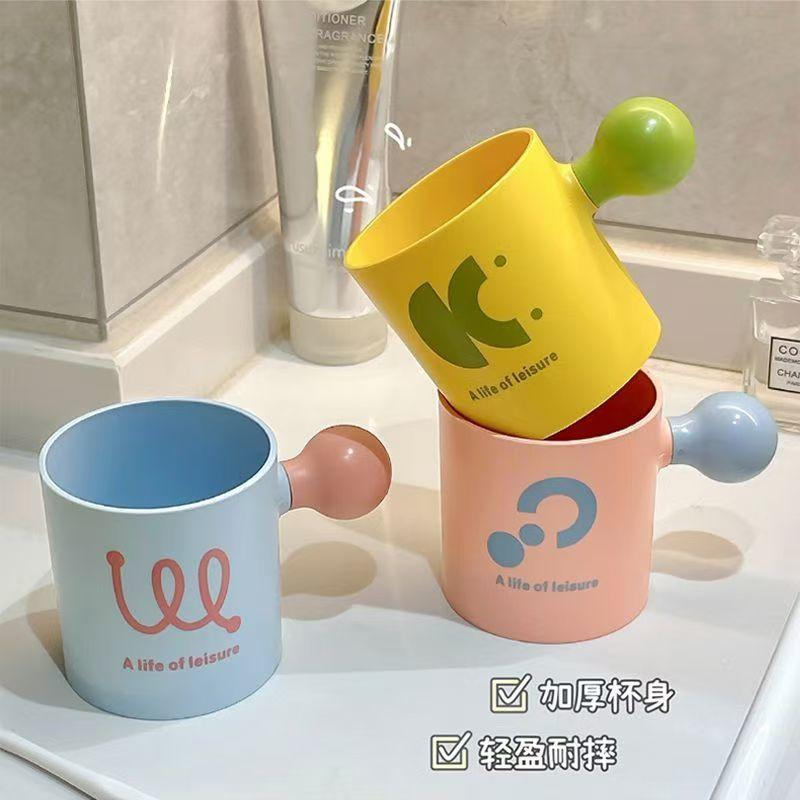 卡通刷牙杯情侣洗漱对杯创意口杯