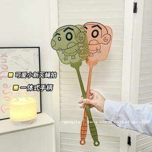 苍蝇拍家用卡通可爱耐用打不烂塑料加厚加长手柄大号打蚊子灭蚊啪
