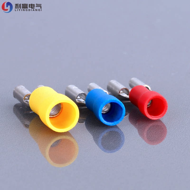 fdd1.25-250插簧插片冷压公母头接线端子 2.8 6.3拔插式