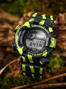 卡西欧西瓜皮蛙人手表G-SHOCK箭毒蛙GW-8200TPF-1运动潜水男表