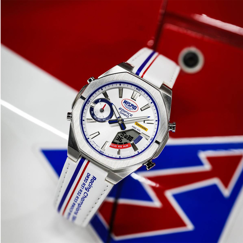 Casio/卡西欧NISMO限定联名蓝牙防水运动男手表ECB-S10NIS-7A