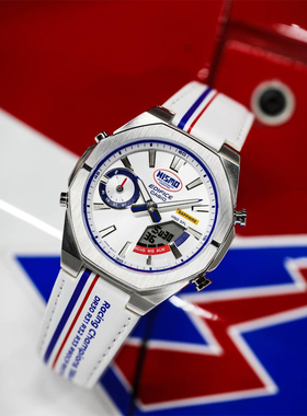 Casio/卡西欧NISMO限定联名蓝牙防水运动男手表ECB-S10NIS-7A