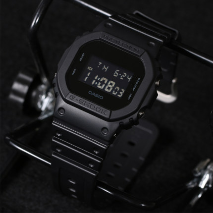 卡西欧小方块g-shock经典酷黑运动手表男DW-5600UBB-1/SK/MS/E/N