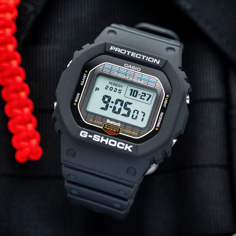 卡西欧新款G-SHOCK太阳能蓝牙电波IMP液晶男腕表 GW-BX5600-1A1