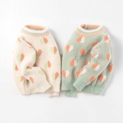 小孩时尚衣服针织打底衫女童洋气