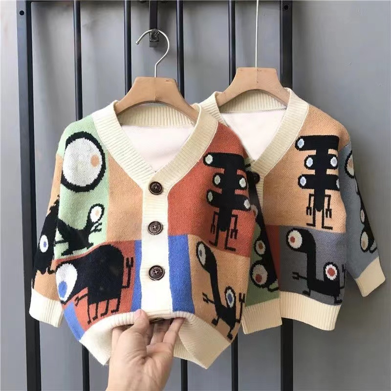 醉墨华夏坊普通秋冬男童针织衫