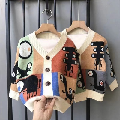 醉墨华夏坊普通秋冬男童针织衫