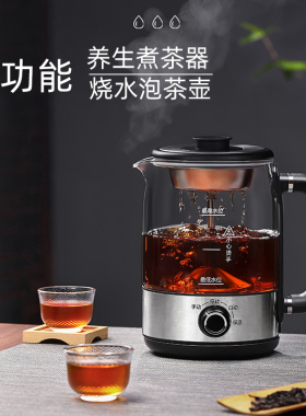 多功能煮茶器玻璃烧水壶自动断电