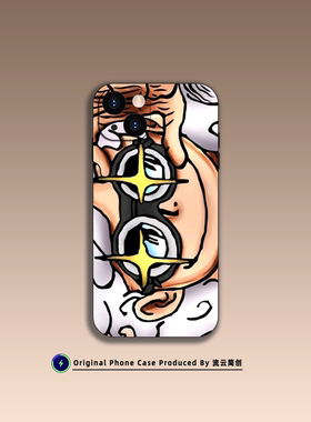 尼卡路飞海贼王手机壳适用苹果16小米15华为Air动漫艺术VIVO液态硅胶14红米K80透明OPPO13磁吸iPhone17ProMax